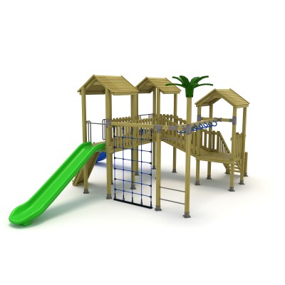 21 A Classic Wooden Playground